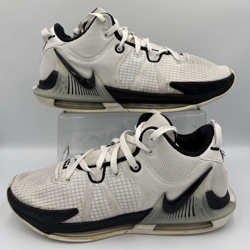 Nike LeBron Witness 7 TB Men's 11 White Black Basketball Shoes DZ3299-100
